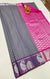 Designer Gray/Magenta Pure Zari And Kanchi Semi Fancy Silk Sarees (D528)