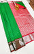 Designer Green/Red Pure Zari And Kanchi Semi Fancy Silk Sarees (D529)