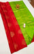 Designer Red/Green Pure Zari And Kanchipuram Pure Soft Silk Sarees (D531)