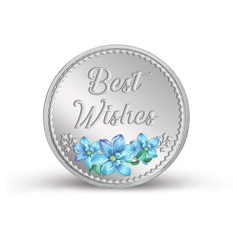 999 MMTC Pure Silver 20 Grams Best Wishes Coin (Design 7) - PAAIE