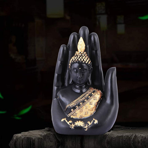 Golden Handcrafted Buddha Palm (D5)