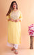 Designer Yellow Color Indian Ethnic Kurti For Casual Wear (K659)