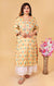 Designer Yellow Color Indian Ethnic Kurti For Casual Wear (K683)