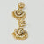 Gold Plated Kundan Set with Pearls - PAAIE