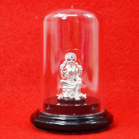 999 Pure Silver Lakshmi Circular Idol - PAAIE
