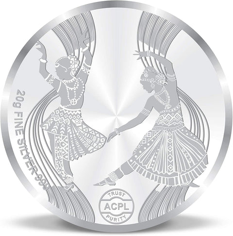 999 Music and Celebration Pure Silver 20 Grams Coin - PAAIE