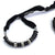Silver traditional (With Black Beads and Black Thread) Nazaria/Bracelet For New Born (Design 1) - PAAIE