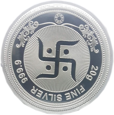 999 MMTC Pure Silver 20 Grams Coin (Design 4) - PAAIE