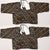 Navy Zari & Foil Mirror Work Blouse in Silk (Design 928)