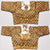 Yellow Zari & Foil Mirror Work Blouse in Silk (Design 935)