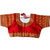 Designer Red Color Silk Embroidered Blouse For Wedding & Party Wear (Design 974)