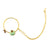 Gold Plated Mint Nath - PAAIE