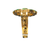 Large Circular Multiple Kundan Gold Plated Bracelet - PAAIE