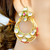 Gold Plated Semi-Precious Ruby & Pearl Choker Kundan Set with Pendant - PAAIE