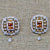 Champagne Colored American Diamond Pendant Set - PAAIE