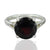925 Sterling Silver Garnet Gemstone Ring (D3) - PAAIE