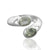 925 Sterling Silver Green Amethyst Gemstone Ring (D9) - PAAIE