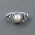 925 Sterling Silver Freshwater Pearl Gemstone Ring (D33) - PAAIE
