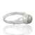 925 Sterling Silver Freshwater Pearl Gemstone Ring (D53) - PAAIE