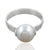 925 Sterling Silver Freshwater Pearl Gemstone Ring (D57) - PAAIE