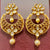 Gold Plated Kundan Earrings (Design 5)
