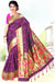 Purple and Colorful Designer Saree - PAAIE