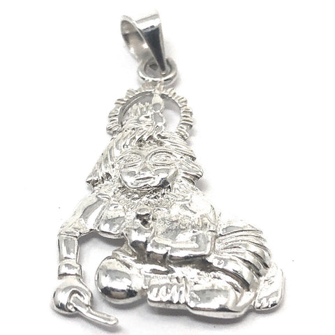 925 Krishna Silver Pendant (Design 33) - PAAIE