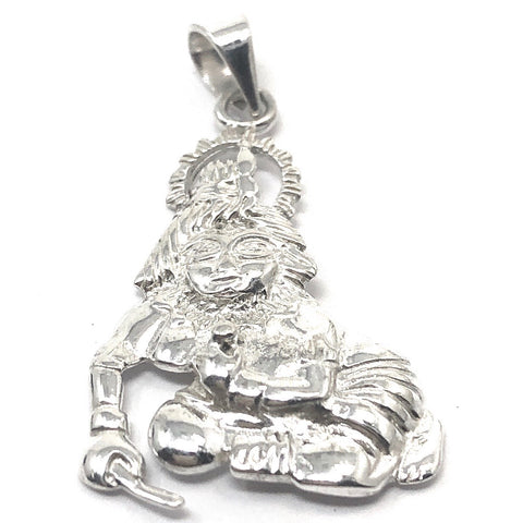 925 Silver Bal Gopal with Ladoo Pendant - PAAIE