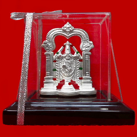 999 Pure Silver Rectangular Lord Bala Ji Idol - PAAIE