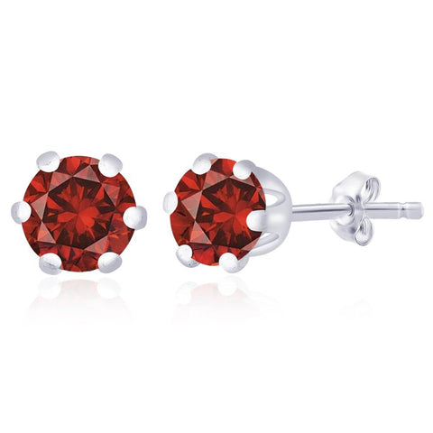 Solitaire 925 Sterling Silver Studs -  Free with a purchase of $50 (Code: THANKS) - PAAIE