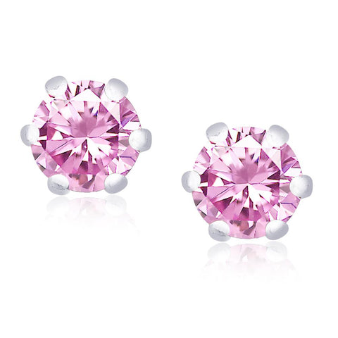 Solitaire 925 Sterling Silver Studs -  Free with a purchase of $50 (Code: THANKS) - PAAIE