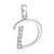 Letter "D" 925 Sterling Silver Pendant - PAAIE