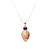 925 Crazy Lace Agate and Garnet Sterling Silver Pendant - PAAIE