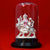 999 Pure Silver Durga Mata Circular with Garland - PAAIE