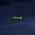22 KT Pure Gold Designer Nose Pin by Paaie (D8)