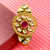 Gold Plated Kundan Openable Bracelet (Design 11) - PAAIE