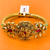Gold Plated Kundan Openable Bracelet (Design 14) - PAAIE