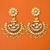Gold Plated Kundan Earrings (Design 17) - PAAIE