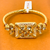 Gold Plated Kundan Openable Bracelet (Design 24) - PAAIE