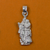 925 Radha Krishna Silver Pendant (Design 24) - PAAIE