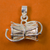 925 Small Damaru Silver Pendant (Design 34) - PAAIE