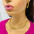 Designer Gold Plated Royal Kundan Necklace with Earrings (D358)