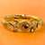 Gold Plated Kundan Openable Bracelet (Design 6) - PAAIE