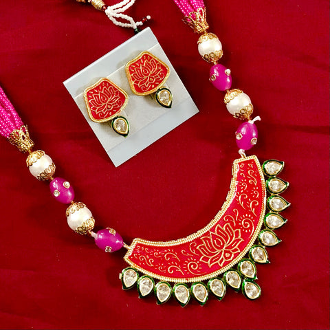 Traditional Designer Necklace (D8) - PAAIE