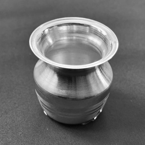 925 Solid Silver Small Mini Kalash(Design 8) - PAAIE