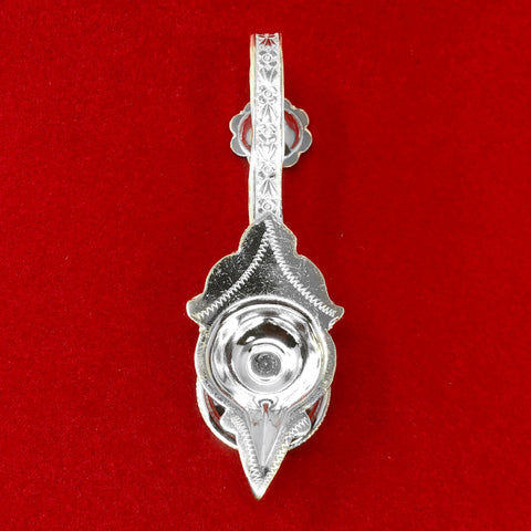 925 Silver Long Diya (Design 23) - PAAIE