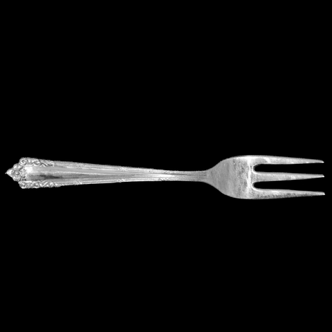 925 Solid Silver Designer Fork - PAAIE