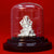 999 Pure Silver Orange Headrest Ganesha in Oval - PAAIE