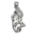 925 Ganesha Matte Silver Pendant (Design 45) - PAAIE