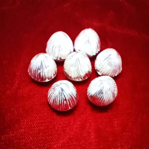 925 Pure Silver Supari, Puja Article, Worshipping Arti Utensils - PAAIE